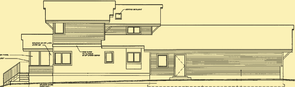 Side 2 Elevation For Lakeview Court