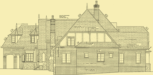 Side 2 Elevation For Manor House
