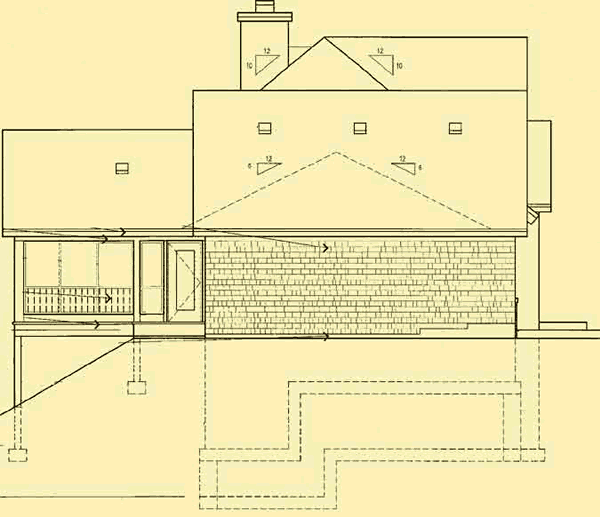 Side 2 Elevation For Pepin Cottage