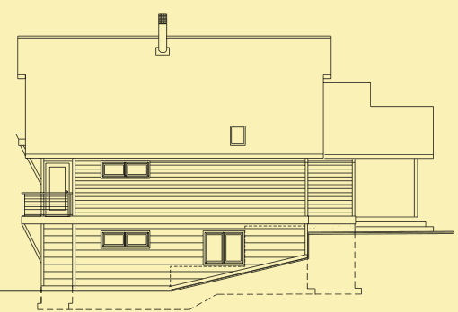 Side 2 Elevation For Sun Gable