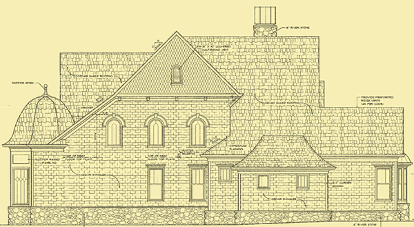 Side 2 Elevation For The Cape