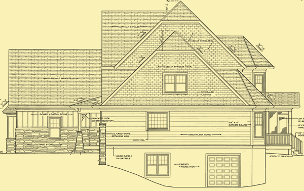 Side 2 Elevation For Woodside