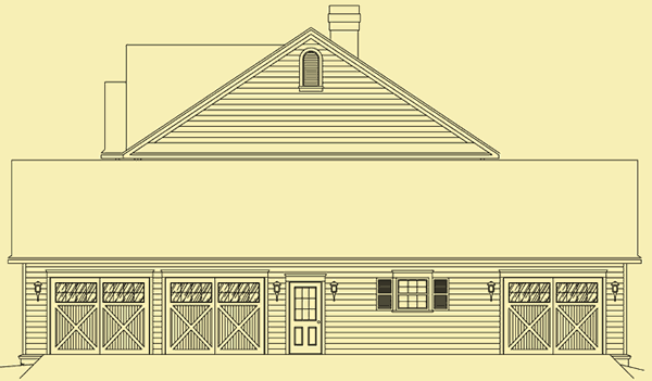 Side 4 Elevation For Outdoor Living