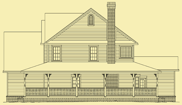 Side 4 Elevation For Southern Exposure 2