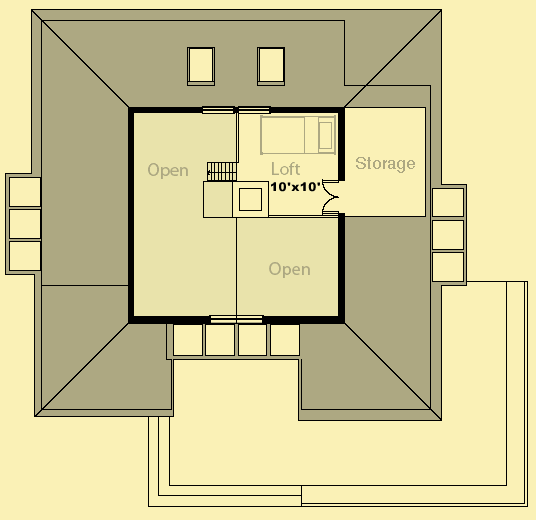 Upper Level Floor Plans For An Island
