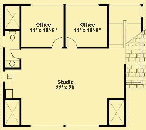 Upper Level Floor Plans For Apartment Garage