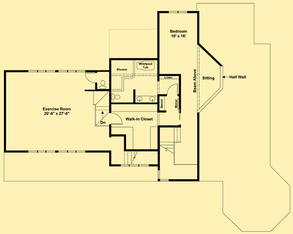 Upper Level Floor Plans For Betsie River