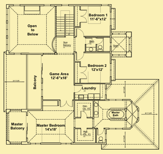 Upper Level Floor Plans For Cape Coral