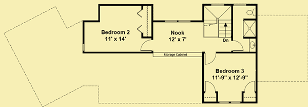 Upper Level Floor Plans For Country Retreat