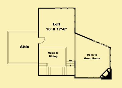 Upper Level Floor Plans For Dune's Light