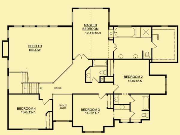 Upper Level Floor Plans For Elk River