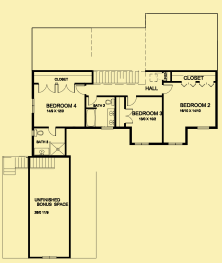 Upper Level Floor Plans For Energy Efficiency With Style