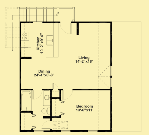 Upper Level Floor Plans For Garage With Living Quarters