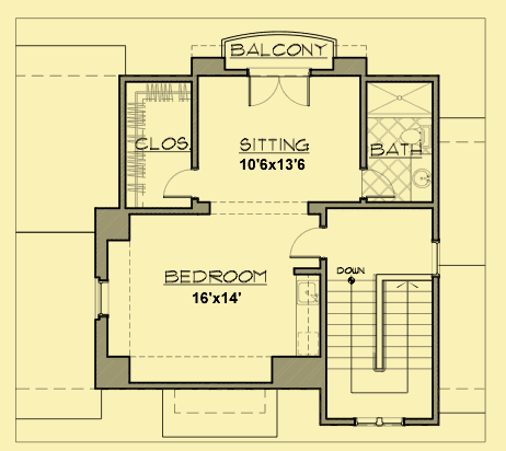 Upper Level Floor Plans For Il Castello