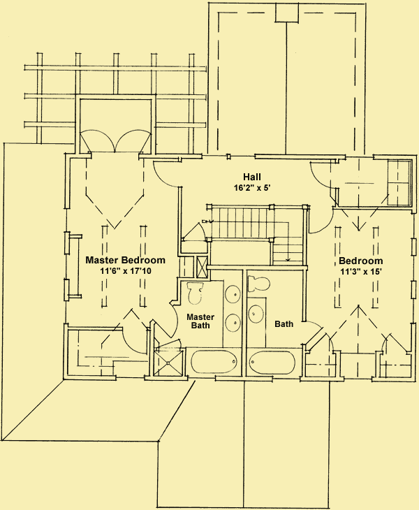 Upper Level Floor Plans For Nantucket