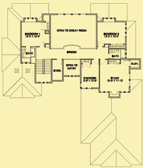 Upper Level Floor Plans For On A Clear Day