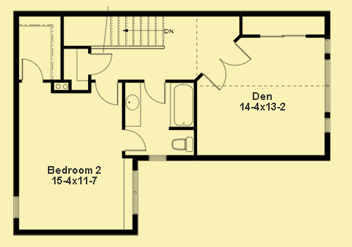 Upper Level Floor Plans For Parkside