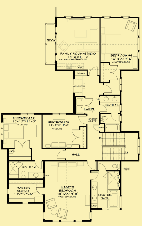 Upper Level Floor Plans For Pendleton