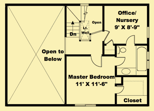 Upper Level Floor Plans For Quiet Haven