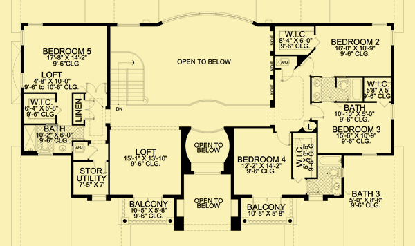 Upper Level Floor Plans For Regal Splendor