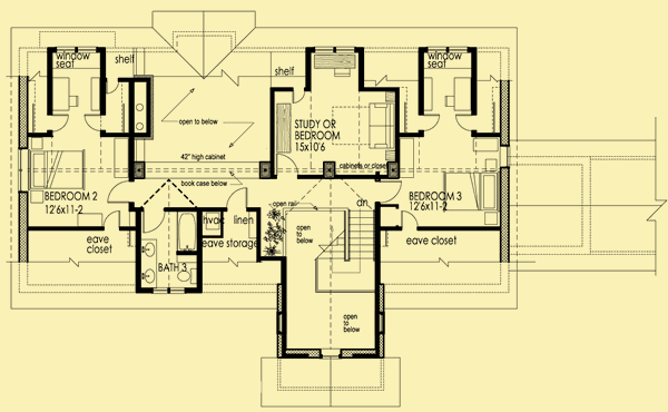  Farmhouse  Plans  Simple Craftsman  Home With 3 4 Bedrooms