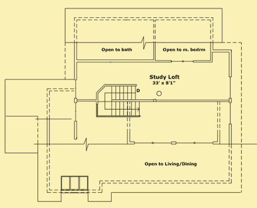 Upper Level Floor Plans For Sun Gable