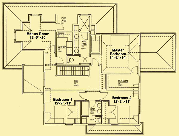 Upper Level Floor Plans For Urban Eclectic