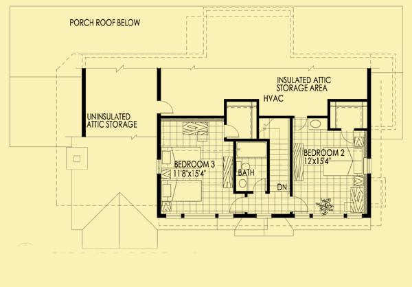 Upper Level Floor Plans For Wrap Around Rear Porch